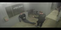 Idiot steals bicycle from police headquarters