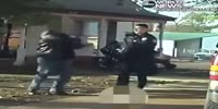 Cop with fast reflexes (R)