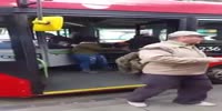 UK bus brawl