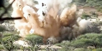HUGE IED Scatters Soldiers Around Field