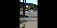 Crazy woman naked in Cleveland
