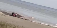 Body surfing a woman