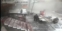 A huge explosion occurred in a Chinese restaurant