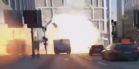 Explosion of Stockholm bus