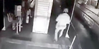 Drunk Man Slips Under Bus, Instant Death
