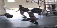 Gym girl gets broken