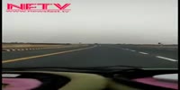 Speeding TVS Apache RTR on fire at Agra expressway