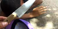 Robber busted with knife gets punishment
