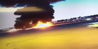 Pilot killed in fiery small-plane crash