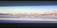 Bald cyclist gets knocked by dashcam car