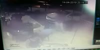 Man stabs girlfriend in a bar