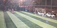 Goalie Dies in Freak Accident
