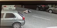 Girl throw out of own car by carjackers