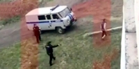 Junkie Knifeman Shot by Cops