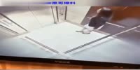 Woman loses her Shit inside the Elevator