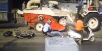 Tractor Runs Man Over