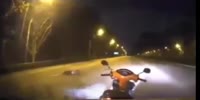 Dashcam car vs scooter