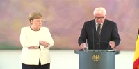 Merkel shakes again