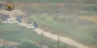 Jihadist Kill with Rocket syria car