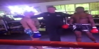 Short fight ends with tough kick