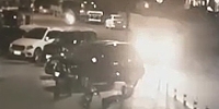 SUV Driver Runs Man Over