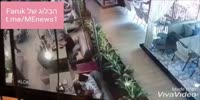 Restaurant visitor gunned down by gang