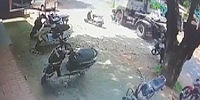 Biker Lands in the Worst Place Possible