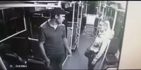 Ticketless passenger punches female conductor