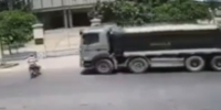 Dump truck kills biker