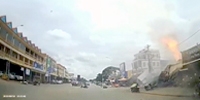 Incredible Gas Explosion in Cambodia