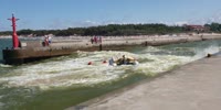 Boat crash in Poland
