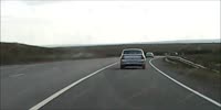 Fatal High speed race head-on dashcam