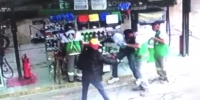 Gas station employees get robbed by masked thugs