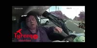 Uber Driver Falls asleep and BOOM (R)