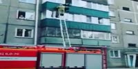 Man falls 4 floors down after failed rescue