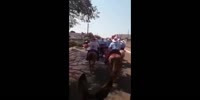 Woman falls off horse & hoof hurts her