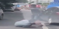 Short baseball game on Chinese road