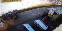 A plane wing missed him by a millimeter