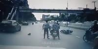 Road rage fight