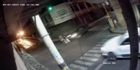 Bikers vs bus