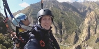 Paraglider Films Her Own Death