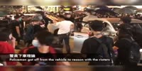 Rioters in Hong Kong attacked off duty cop.