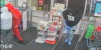 Walgreens Armed Robbery caught on cctv footage