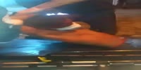 Drugged Brazilian thug shot by police