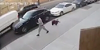 Asshole Knocks Random Woman Out in Brooklyn