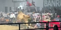 Bull Rider Gets YEETED