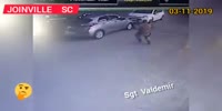 Cop chases & kills bad luck robber