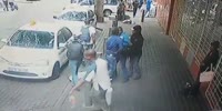 Street robbery in South Africa