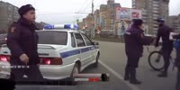 Russia: Road rage argue
