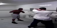 Prison bathroom fight